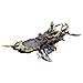 STRUCWOOD DIY 3D Wooden Puzzle Whale SpaceshipMiniature Wooden Dollhouse Model for Adults to BuildGifts for Family Friends Whale Ark of The Universe Starlight Blue - Image 2