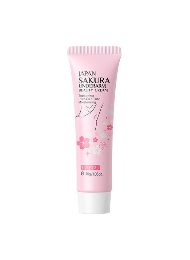 Laikou Japan Sakura Underarm Beauty Cream - 30gm - Image 1