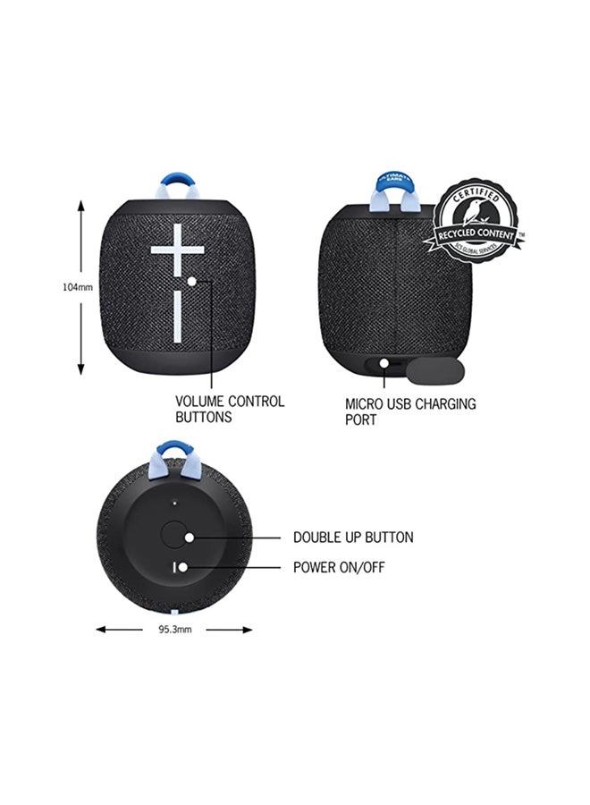 Ultimate Ears Wonderboom 3 Bluetooth Speaker - Active Black - Image 2