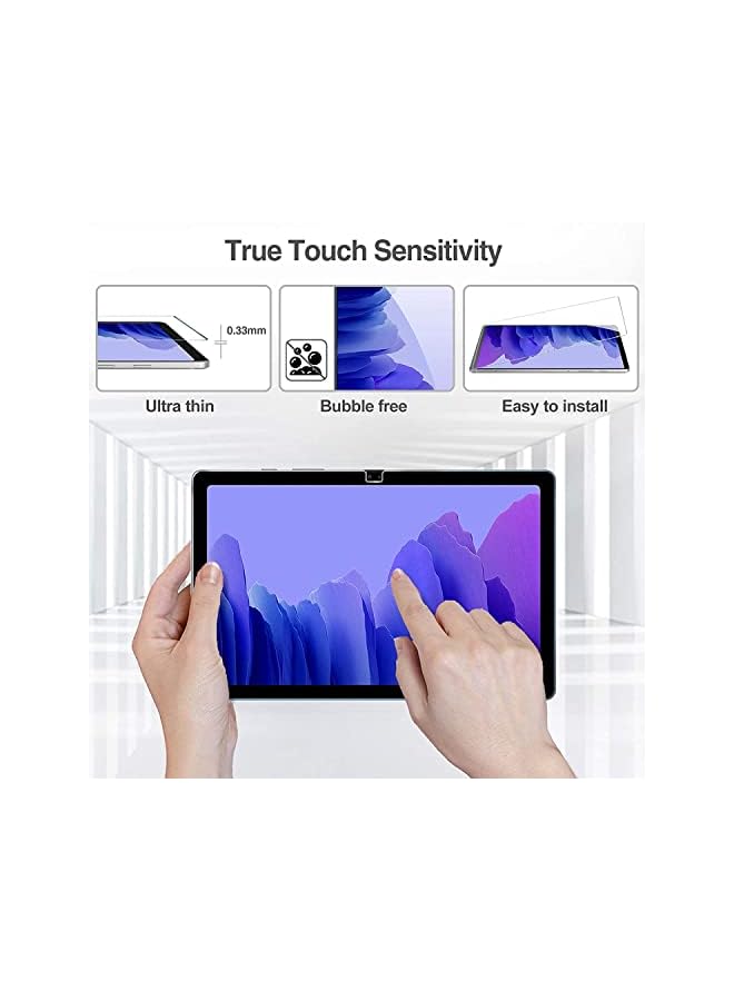 Procases 2 Pack Galaxy Tab A7 10.4 2020 Screen Protector T500 T503 T505 T507, Tempered Glass Screen Film Guard For 10.4 Inch Galaxy Tab A7 2020 Tablet Sm-T500 Sm-T503 Sm-T505 Sm-T507 - Image 4