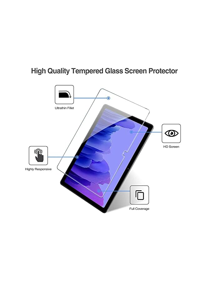 Procases 2 Pack Galaxy Tab A7 10.4 2020 Screen Protector T500 T503 T505 T507, Tempered Glass Screen Film Guard For 10.4 Inch Galaxy Tab A7 2020 Tablet Sm-T500 Sm-T503 Sm-T505 Sm-T507 - Image 3