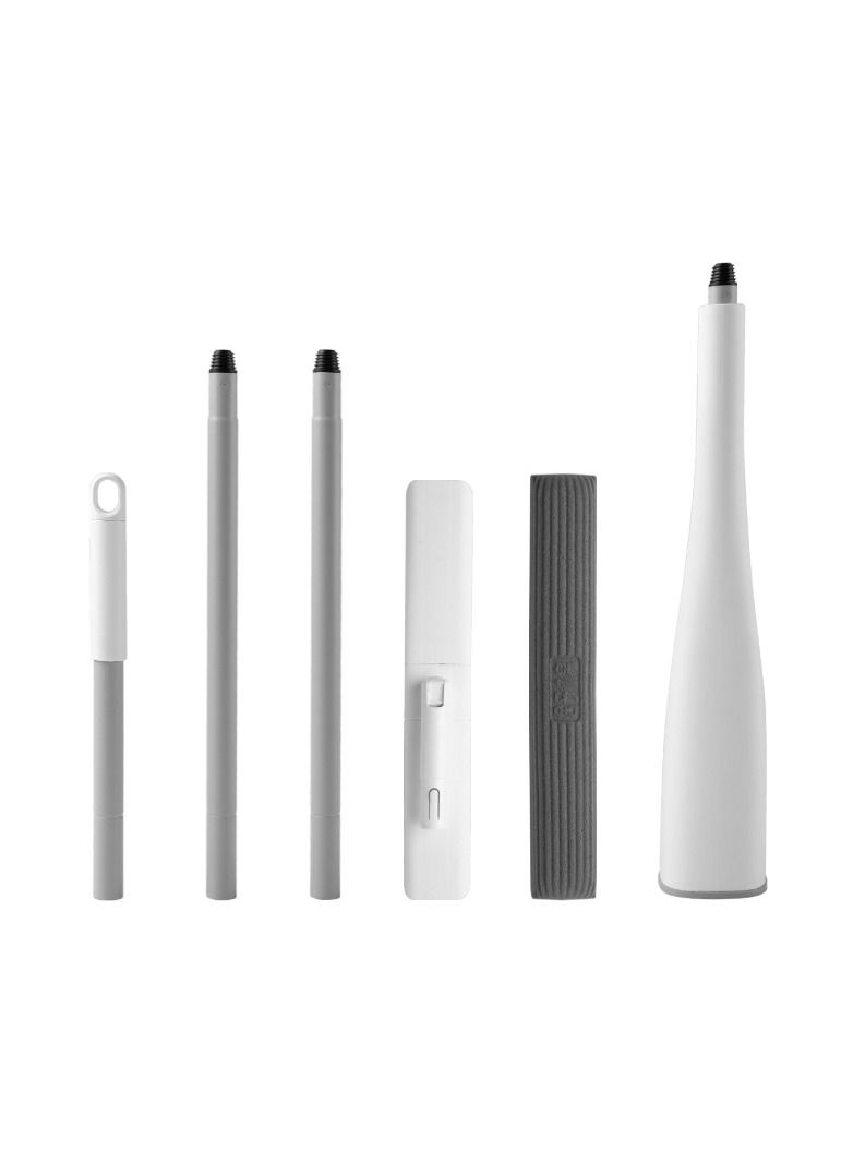 ممسحة إسفنجية سريعة الامتصاص مناسبة للأرضيات الخشبية سهلة التنظيف ذاتي الضغط ممسحة PVA مع رأسين قابلين للاستبدال لبلاط الخشب الصلب والأسطح الرخامية ممسحة تنظيف منزلية - Image 5