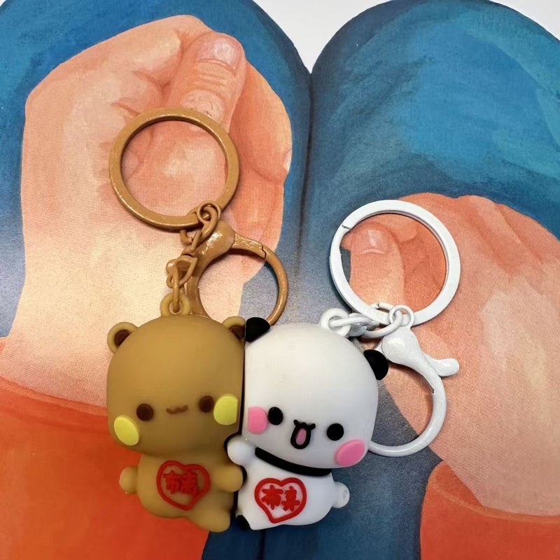 Panda Yier Bubu Cartoon Keychain - Image 4