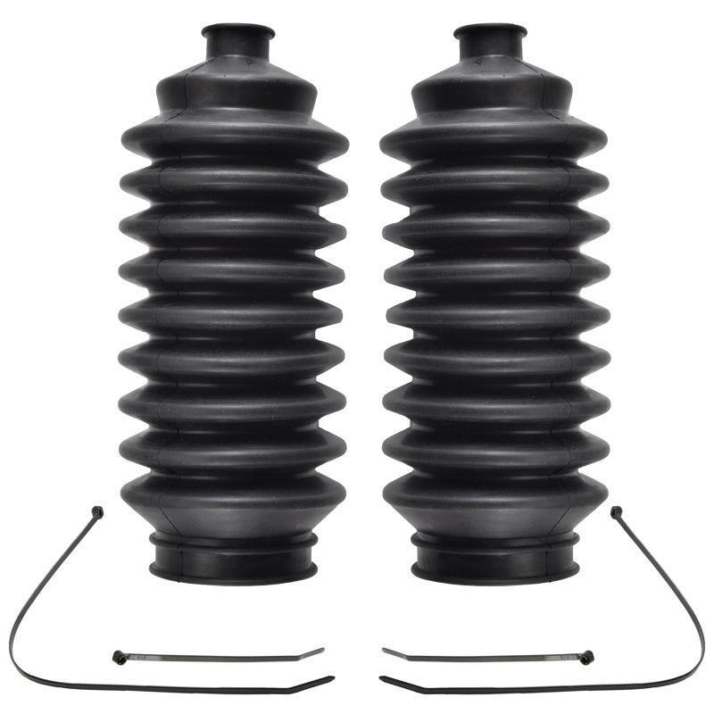 ASTARPRO  Steering Rack and Pinion Tie Rod Boots Replacement for Acura Integra Honda Civic CRV Prelude Civic del Sol Isuzu Oasis 2pc