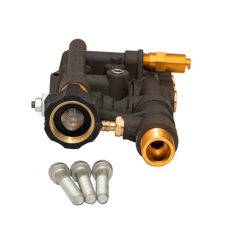 Simpson Cleaning 7110163 Manifold Replacement Kit for OEM Technologies 520004 Axial Cam Pressure Washer Pump Black