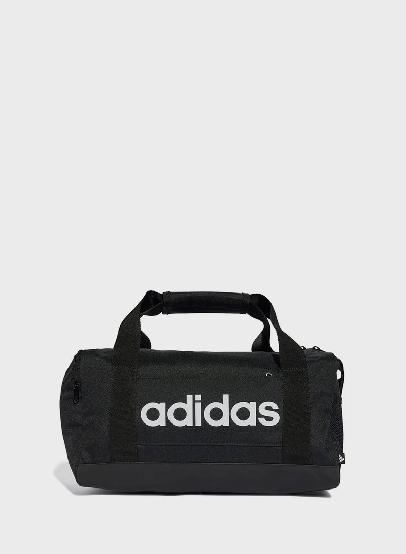 adidas linear extra small duffel bag with water bottle