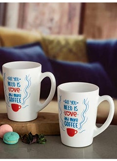 Luminarc Luminarc Opalware Large Coffee Mugs Set of 6 Pieces 320ml LM-N8731  - Image 1