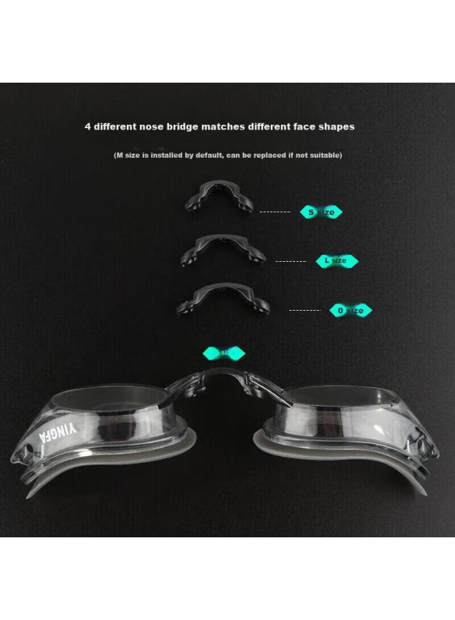 Yingfa Swimming Goggles, High-definition Anti-fog, Racing Compeion Training, Small Frame, For Students, Men And Women, Swimming Gl, Y570af, Black - Image 3