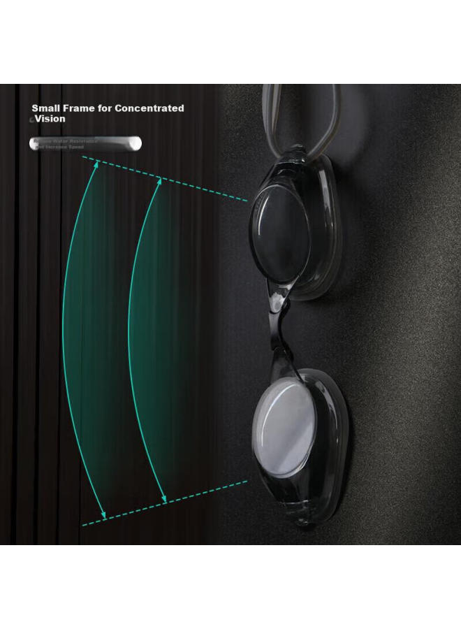 Yingfa Swimming Goggles, High-definition Anti-fog, Racing Compeion Training, Small Frame, For Students, Men And Women, Swimming Gl, Y570af, Black - Image 2