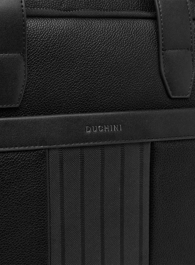 DUCHINI Men Solid Laptop Bag