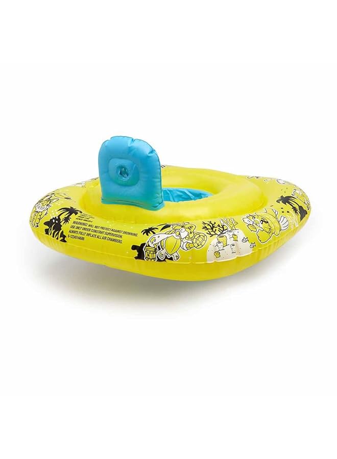 سبيدو مقعد سباحة Seasquad للأطفال والرضع للجنسين، برتقالي، مقاس واحد - Image 2