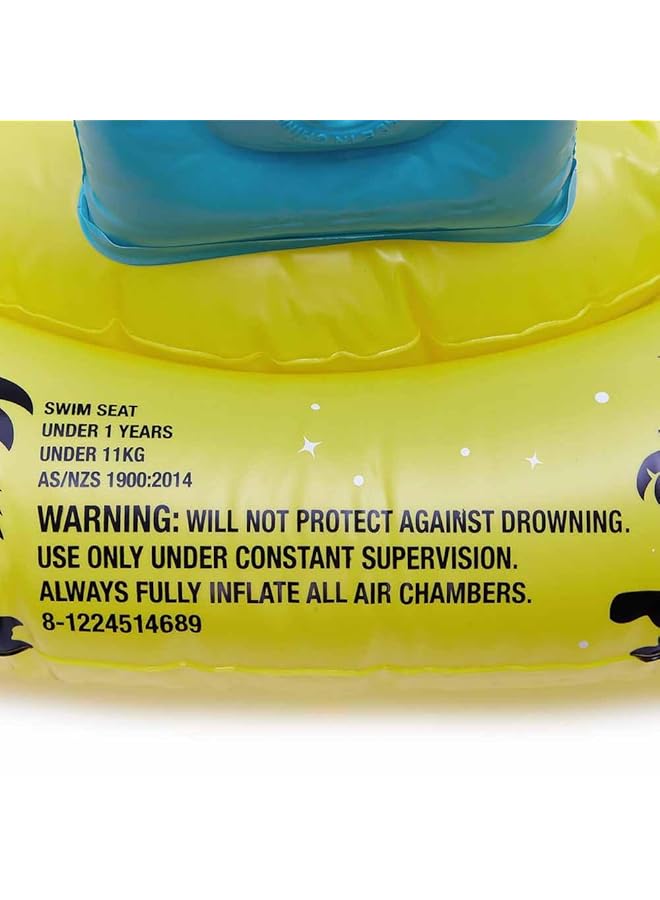 سبيدو مقعد سباحة Seasquad للأطفال والرضع للجنسين، برتقالي، مقاس واحد - Image 3