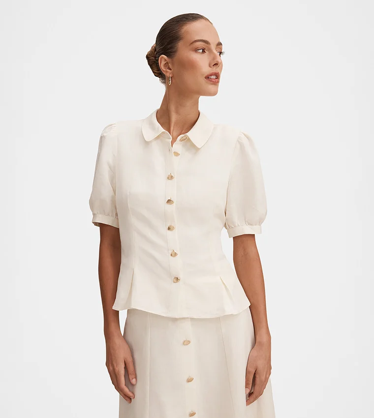 forever new Foster Button Down Top