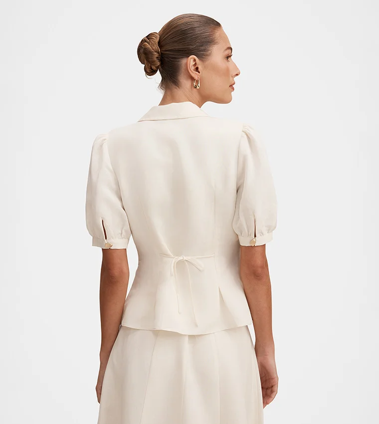 Forever New  Foster Button Down Top for Women | Best Price UAE