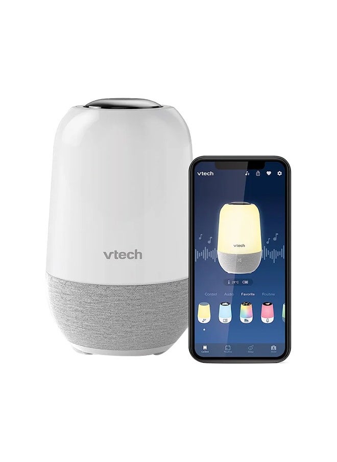 vtech - Bc8313 V - Hush Soothing Sleep Trainer With 200+ Stories/Songs/Sounds And Sleep Program. Portable Bluetooth Hd Speaker, Multi - Colour Nightlight, Ceiling Projector And Record Your Own Voice - Image 1