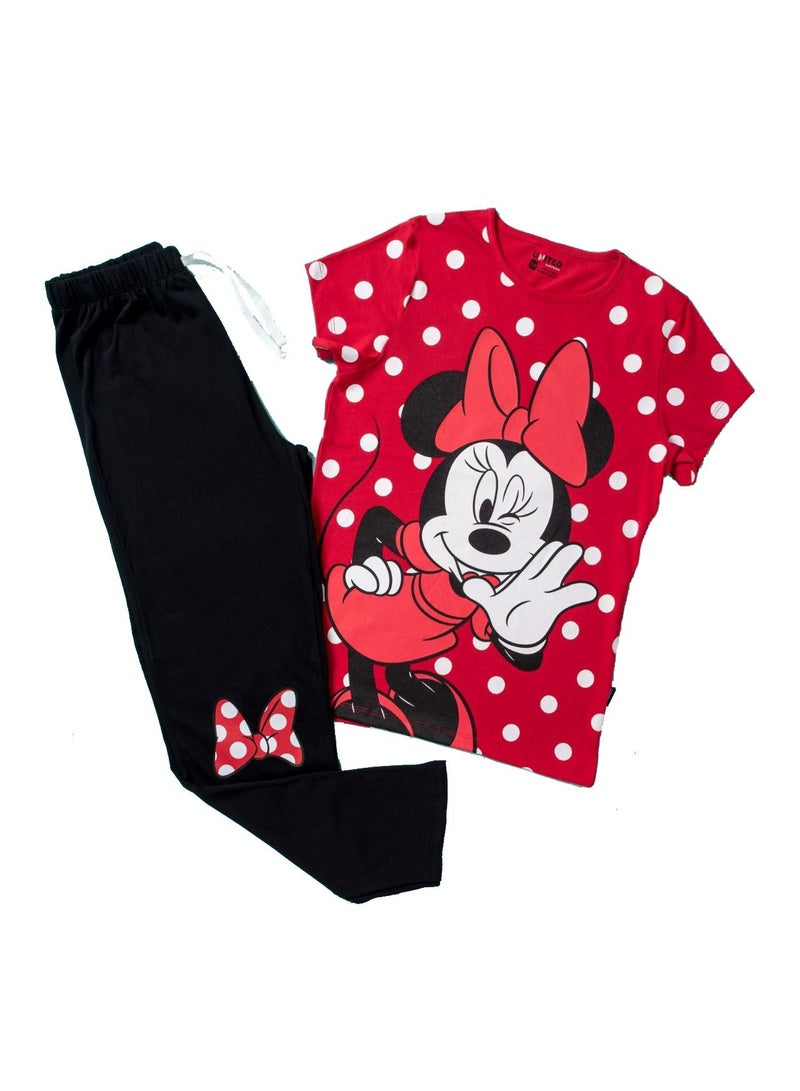 Diamond pajamas with United Red Mimi Mouse