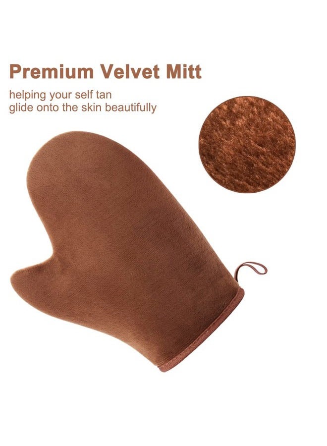 G GAIYAH GAIYAN Self Tanning Mitt Applicator Self Tanning Mitts Self Tanner Mitt Applicator Set Tanning Glove for Self Tan, Self Tanner Glove, Self Tanner Applicator, Self Tan Mitt Sunless Tanner Mitt - Image 3