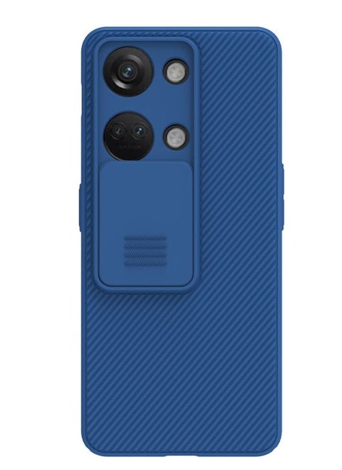 Protective Case Cover For OnePlus Ace 2V with Slide Camera Cover Blue