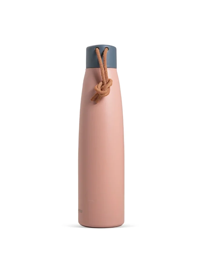 Hydrobrew Hydrobrew Vacuum Insulated Water Bottle, 500ml Pink