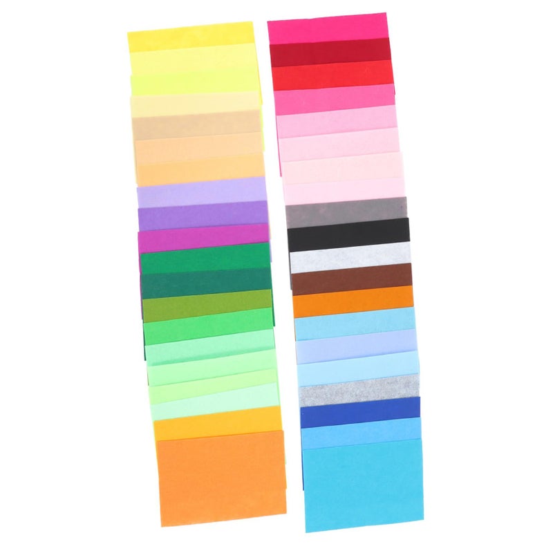 Angoily 40 Sheets Non-Woven Felt Fabric Multiuse Craft Supply for Sewing - Image 2