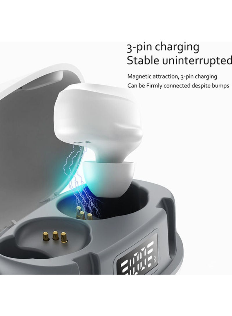 TWS سماعة أذن لاسلكية تعمل بتقنية البلوتوث أسود - Image 3