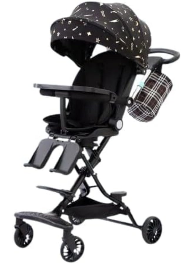 Travel Stroller for Airplane- Portable Compact Airport Stroller - Small Stroller for Toddler Travel - All Terrain Stroller for Toddler Stroller - Image 2