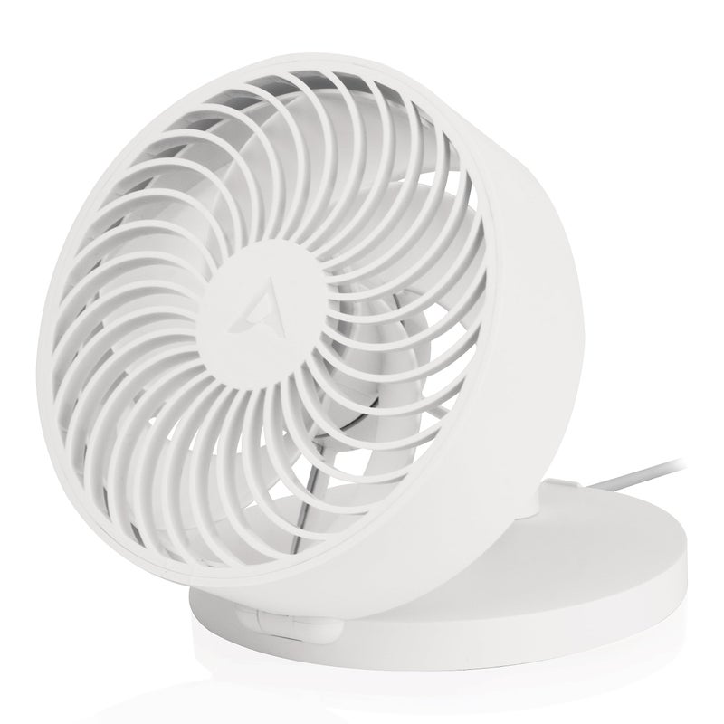 ARCTIC Summair  Foldable USB desk fan USBA connection 120 mm connection cable stepless adjustable 6002800 rpm  White