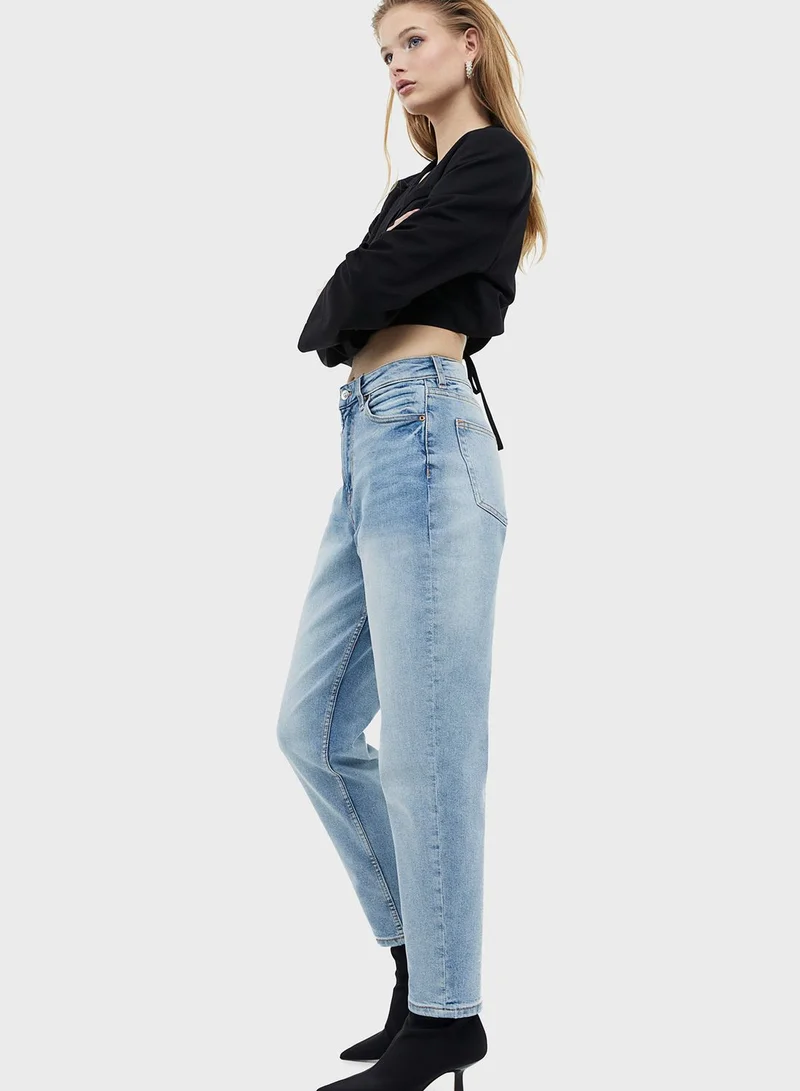 H&M High Waist Jeans