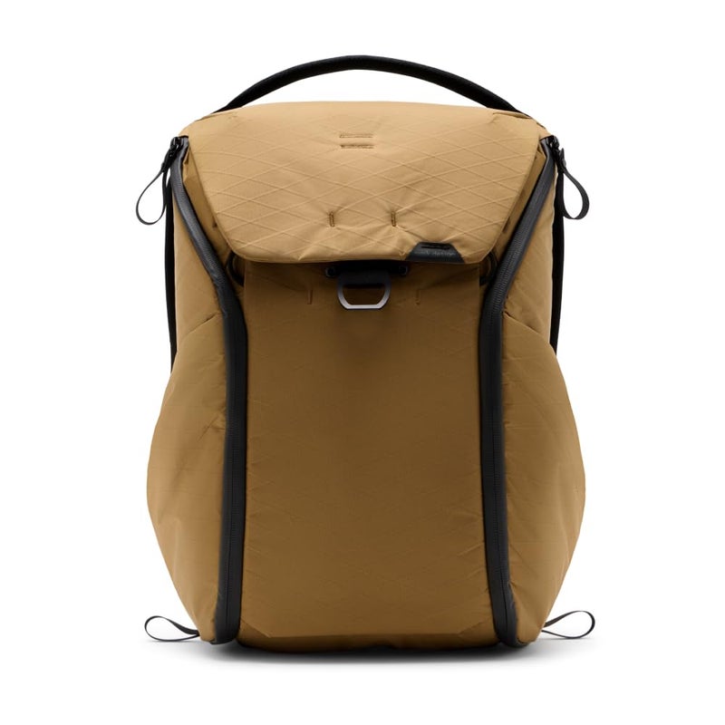 Peak Design Everyday Backpack 20L Coyote MagLatch Top Dual Side Access FlexFold Dividers Fits 15 Laptop For Camera Carry Daily Commutes or Travel Versatile Backpack for Men and Women - Image 2