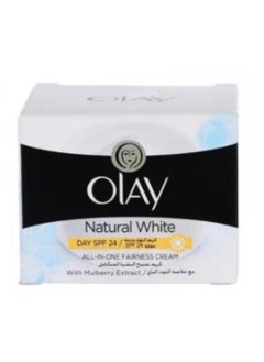 Olay 2 pieces natural white cream 50 ml all in 1 DAY  - Image 2