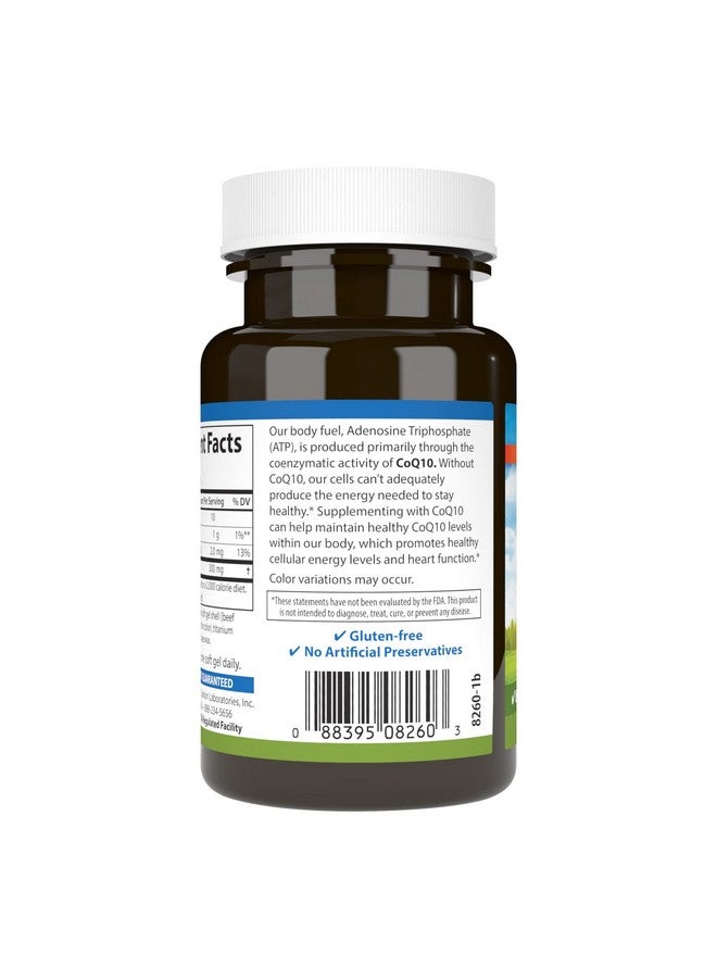 Carlson - Co-Q10, 300 mg of CoEnzyme Q10, Promotes Normal Energy Production & Heart Function, 30 soft gels - Image 3