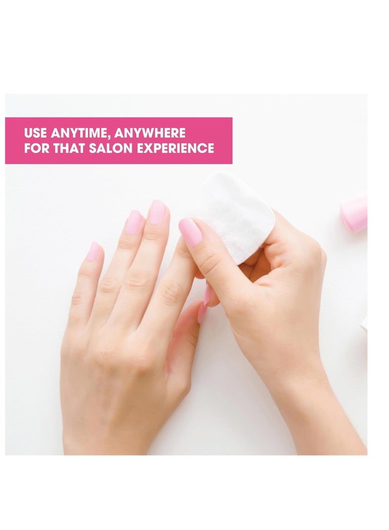 Diamond Wipes Diamond Wipes Nail Polish Remover Wipes with Aloe Vera, Acetone Nail Polish Remover Pads, 50 Individually Wrapped Nail Polish Wipes - Image 5