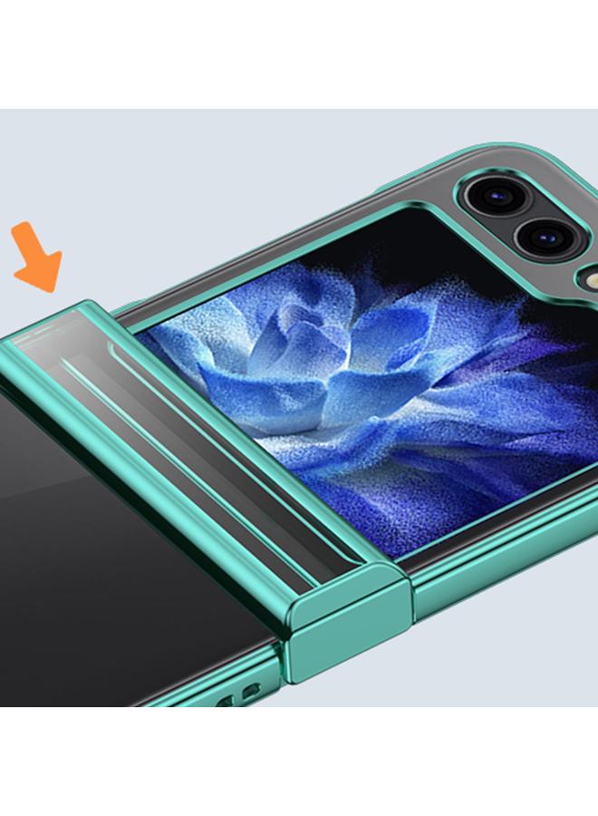 S-TOP Case For Samsung Galaxy Z Flip5 Electroplated Three-piece Set Phone Case - Image 5