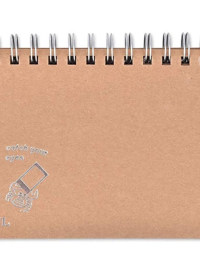 Y&D Photo Album for Instax Mini 60 Pockets Card Holder Picture Fujifilm Films Scrapbook, DIY Vintage Leather Guest Book and Black Page Memory Albums - Crab - Image 1