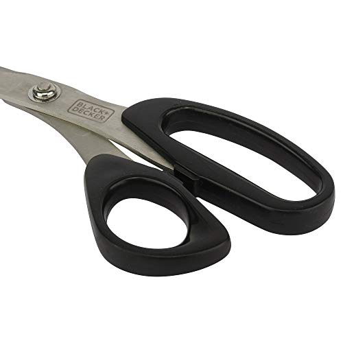 BLACK+DECKER BDHT81569 Steel Universal Scissors-10'' (Black) - Image 4