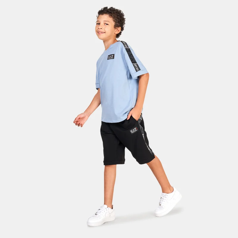 EA7 Emporio Armani Kids' Logo Series Bermuda Shorts
