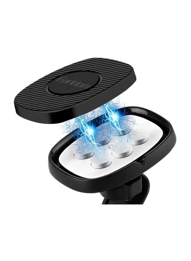 NIBEMINENT 360 Degree Magnetic Mobile Phone Holder Black - Image 3