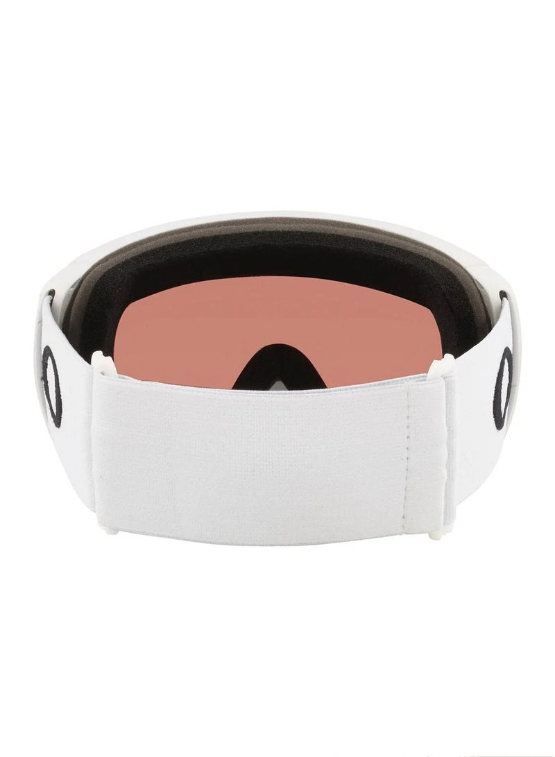 أوكلي FLIGHT PATH MATTE WHITE WPRIZM ROSE GOLD SNOW GOGGLES - Image 4