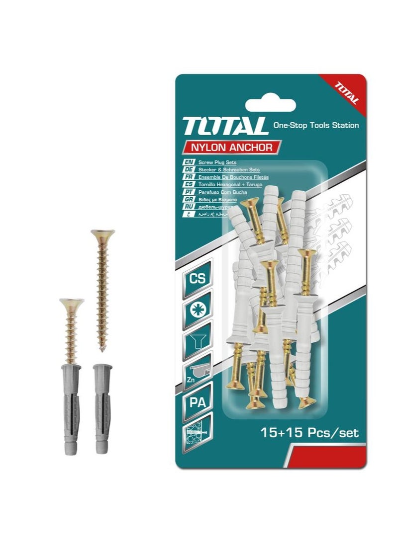 TOTAL Nylon Anchor 8 X 80mm WJNAK5009012 - Image 1