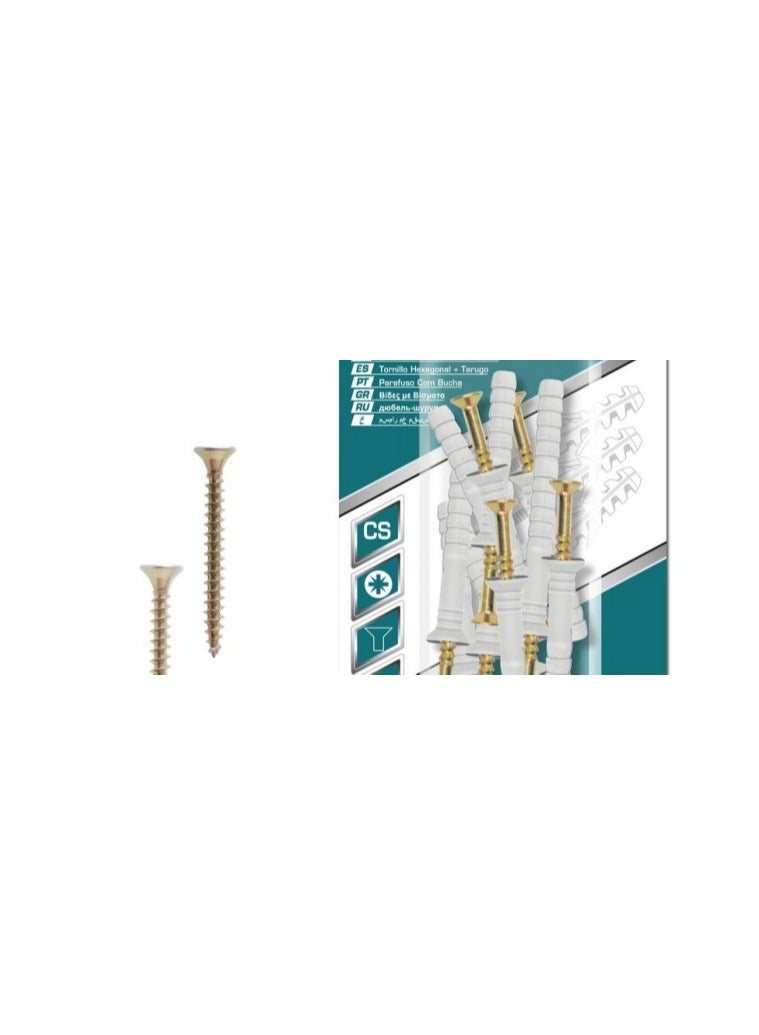 TOTAL Nylon Anchor 8 X 80mm WJNAK5009012 - Image 4