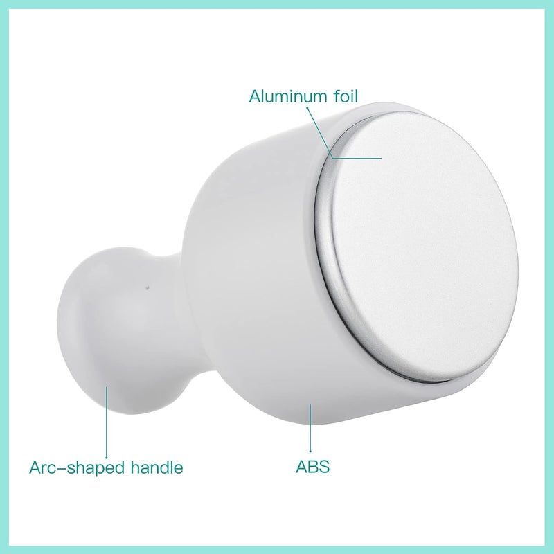 KASTWAVE Face Ice Roller, Face and Eye Facial Massage Tool, Skin Care Cooling for Relaxing and Relieve Fine Lines and Wrinkles and Reduce Puffiness, Gift for Women Lady (White) - Image 4