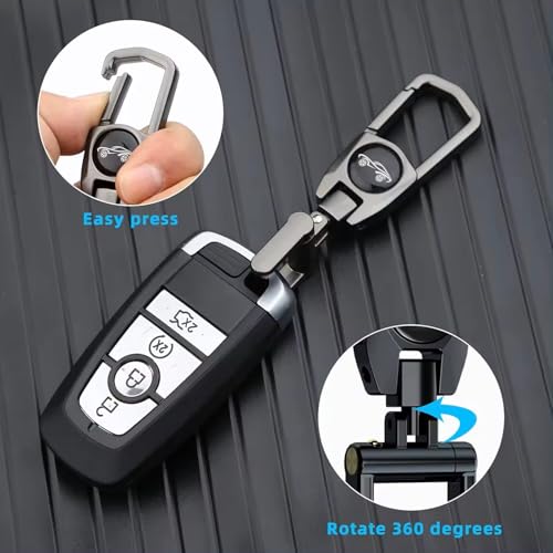 Mistazzo Royale Enfield Metal Keychain Hook Keyring For Bullet Classic 350, Himalayan, Meteor, Hunter Bike Keychains For Boys Men,Black - Image 4