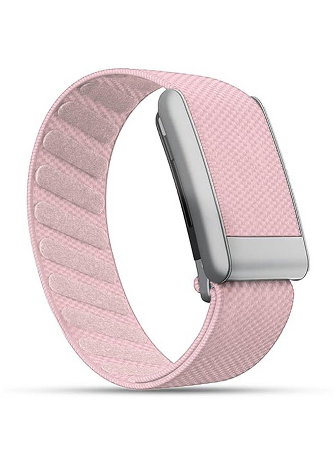 Nylon Sport Band For WHOOP 5.0, One/Peak, Ultra-soft Breathable Sports Waterproof Replacement Wristbands for Women Men (NOT for Gen 4) - Pink