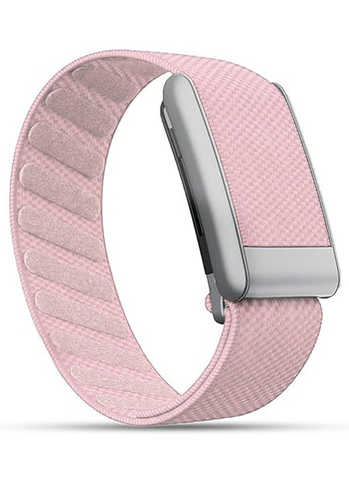 O Ozone Nylon Sport Band Compatible with WHOOP 5.0, One/Peak, Ultra-soft Breathable Sports Waterproof Replacement Wristbands for Women Men (NOT for Gen 4) - Pink