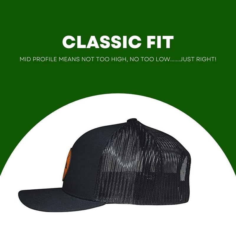 LINDO Trucker Hat - GO Outdoors (Black) - Image 4