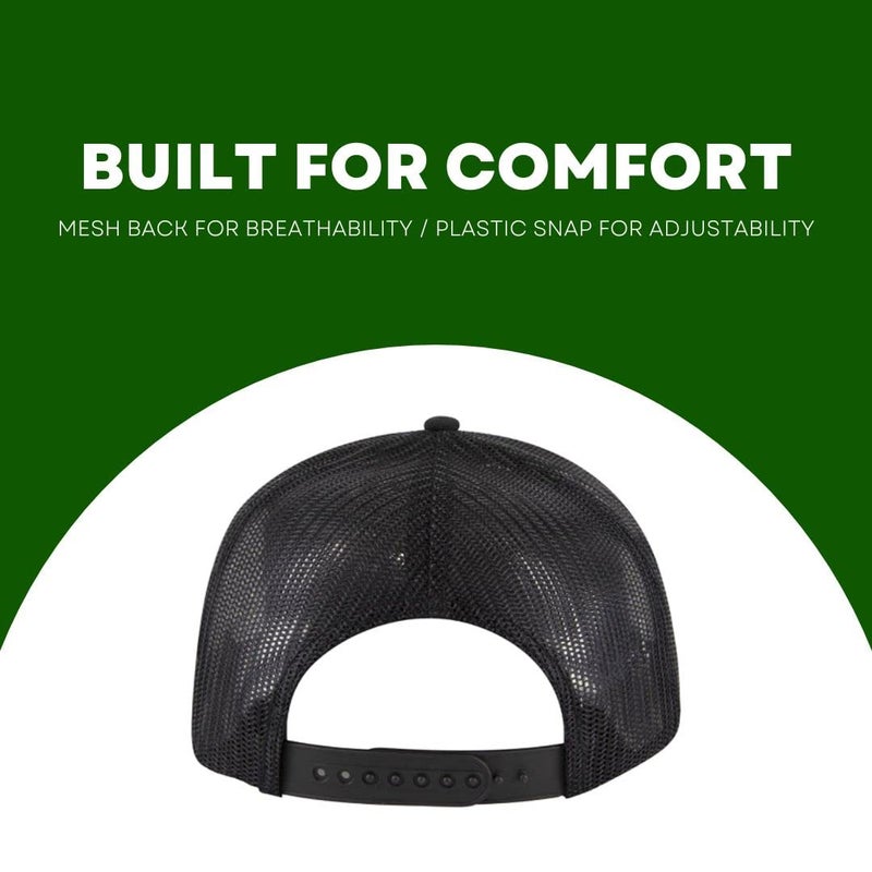 LINDO Trucker Hat - GO Outdoors (Black) - Image 5