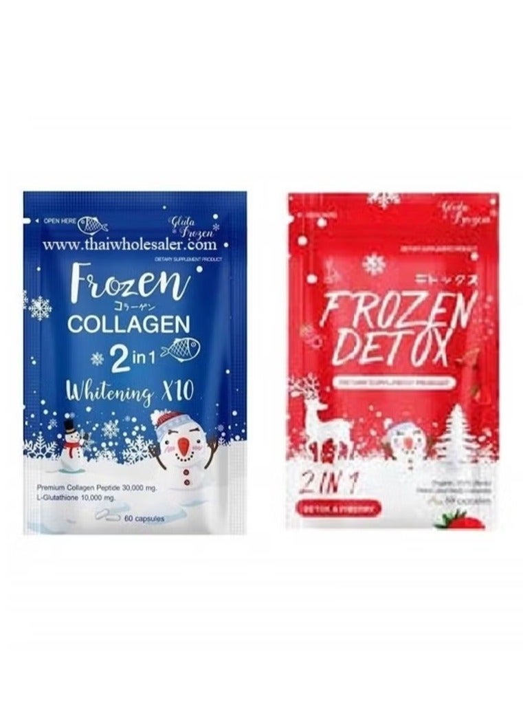 Frozen Collagen Frozen Detox and Collagen Whitening Glutathione - Image 1
