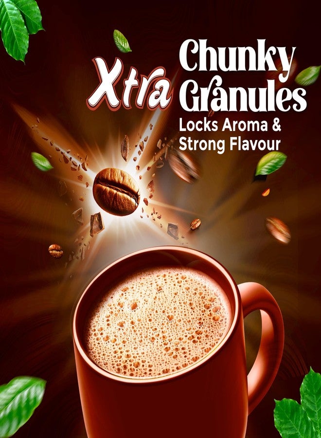 Continental Coffee XTRA Instant Coffee Powder | 200g Jar | 30% Chicory and 70% Robusta Coffee | Medium Roast Instant Coffee | Granulated Instant Coffe - Image 4
