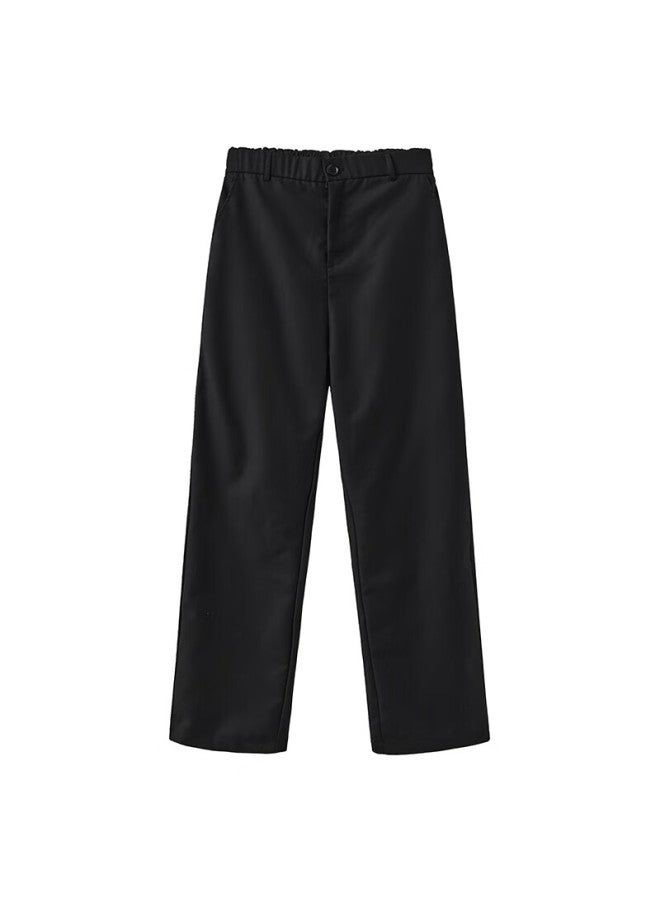Heliport Helipad American Basic Solid Color Dress Pants Black M - Image 1