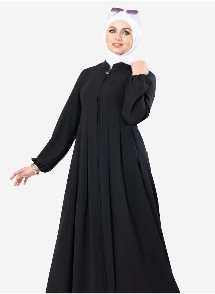 Generic - Kalonat crepe abaya made of silk - Image 1